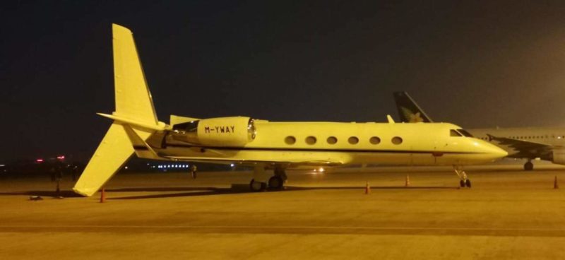 Thai Airways Airbus A330 Chops Tail Off Gulfstream IV