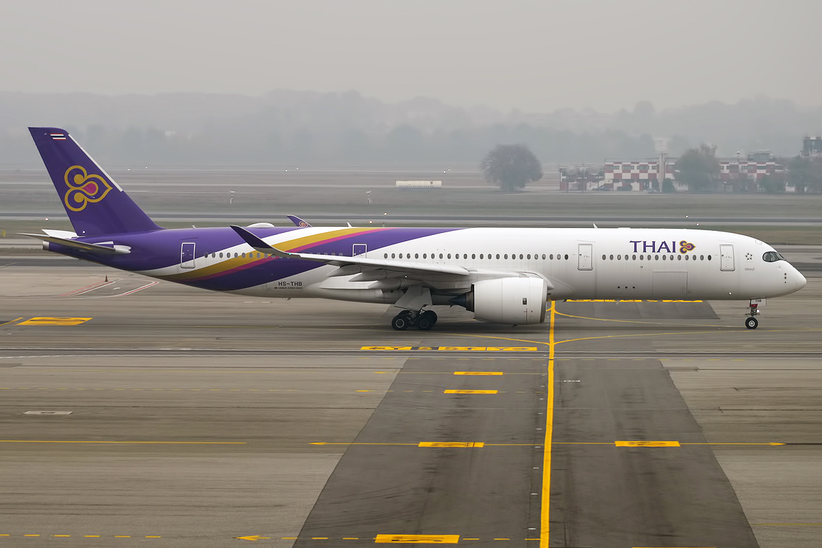 Thai Airways Airbus A350 Involved in Serious Landing Incident