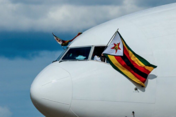 Air Zimbabwe Boeing 777 Flies to Maintenance After 3 Months on Ground