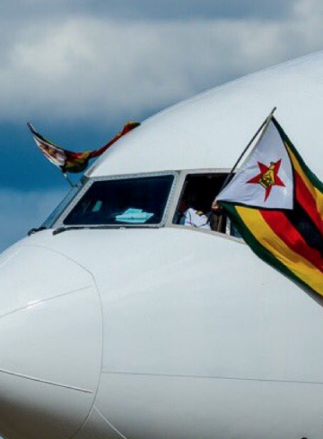 Air Zimbabwe Boeing 777 Flies to Maintenance After 3 Months on Ground