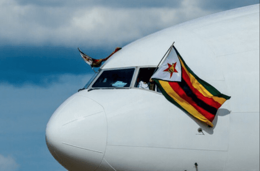 Air Zimbabwe Boeing 777 Flies to Maintenance After 3 Months on Ground