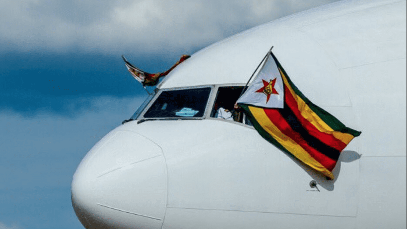 Air Zimbabwe Boeing 777 Flies to Maintenance After 3 Months on Ground