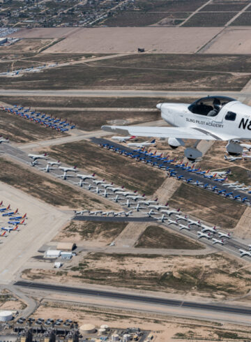 Desert Airplane Storage Photos