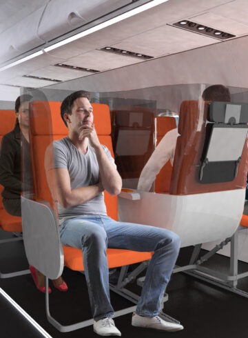 COVID-19 Airplane Seat Design