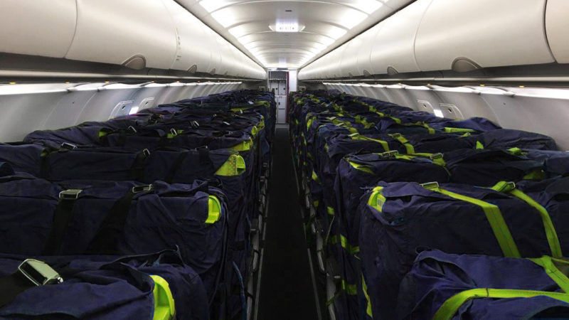 Cargo Seat Bags: An Easy Way to Transport Cargo on A320