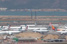 Cathay Pacific carries 582 in a day