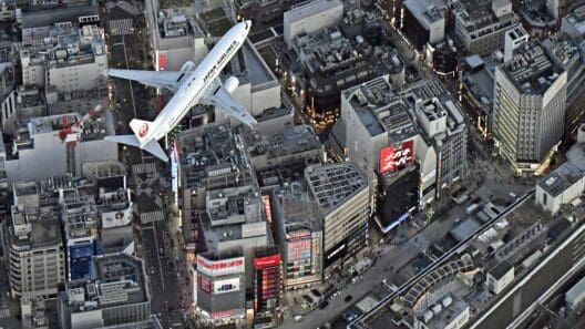 Tokyo Haneda Flight Path