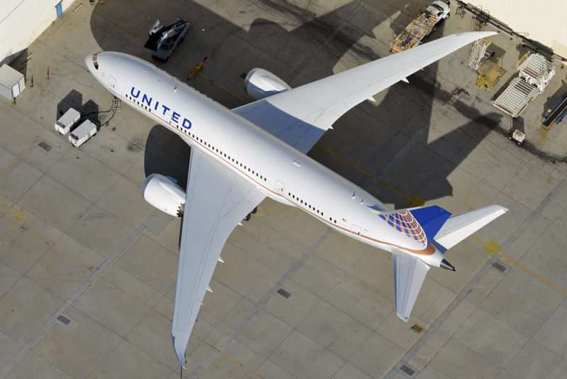 United Airlines Boeing 787 Dreamliner