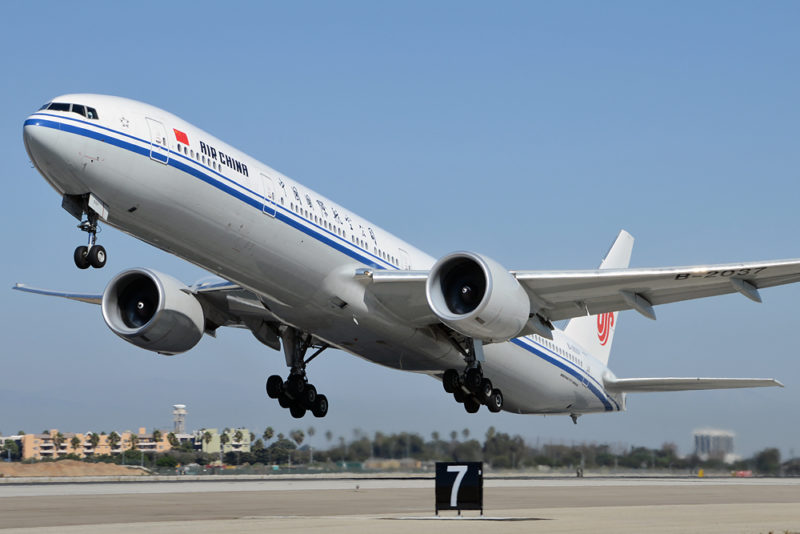 US Block Chinese Airlines