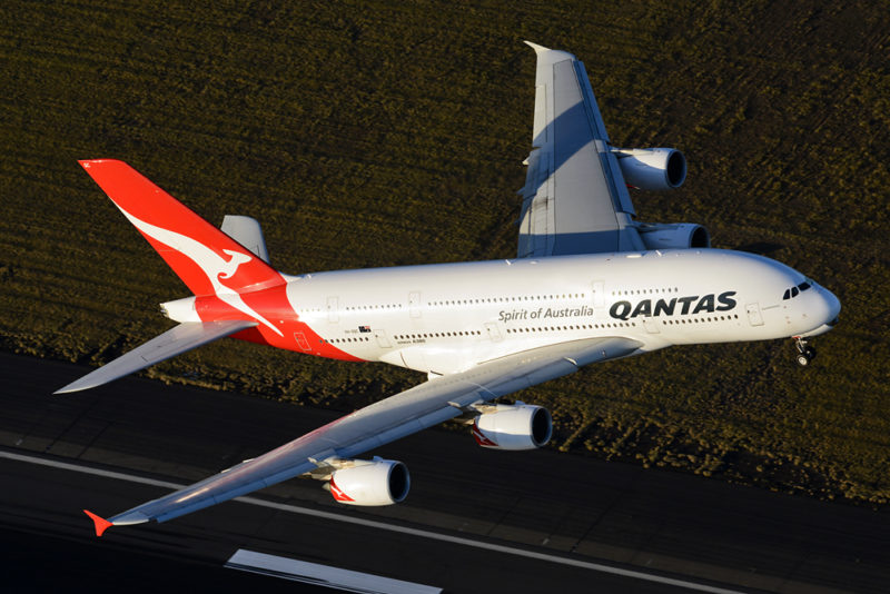 Qantas Resume International Flights