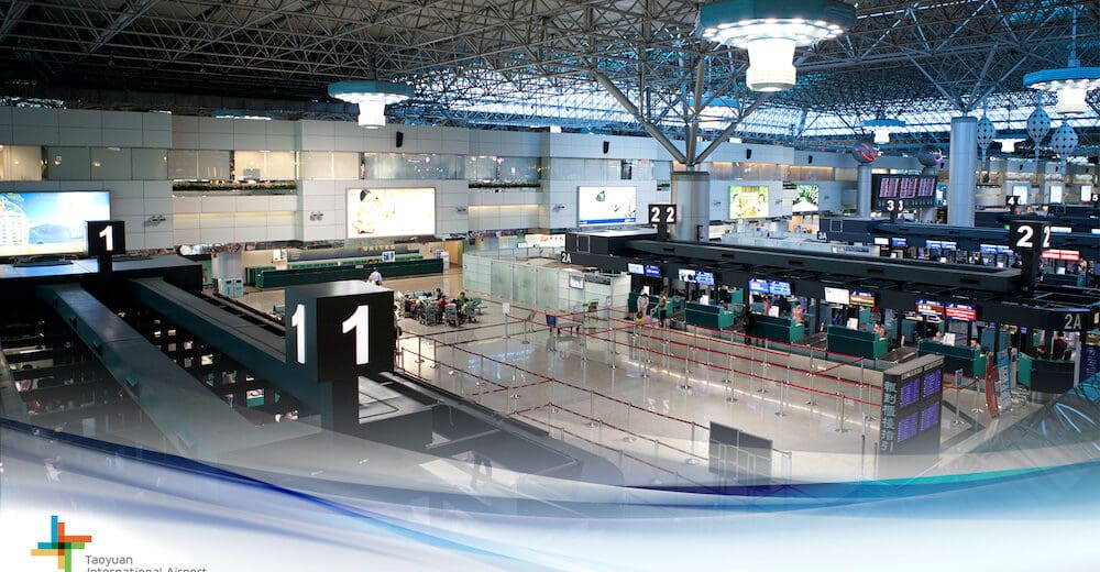 Taipei Airport Low Passenger Numbers