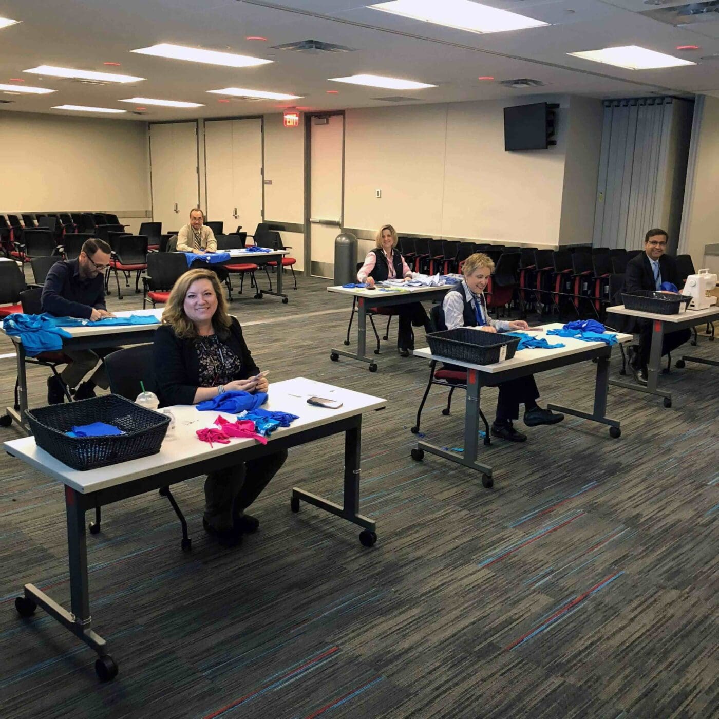 Martinis to Masks American Airlines Lounge Repurposed