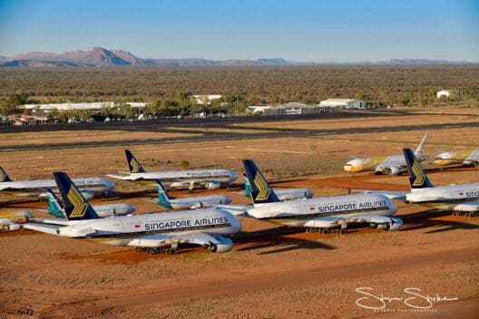 COVID-19: Unusual Aircraft Storage Sites