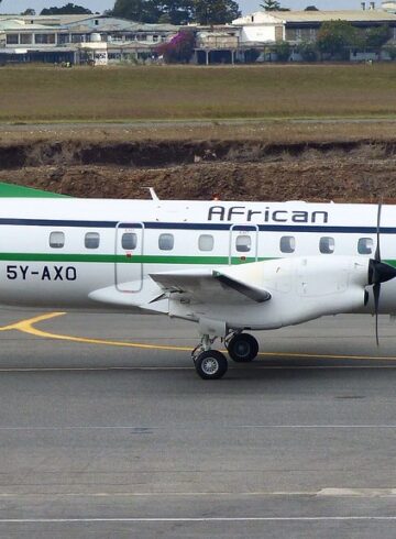 African Express EMB-120 Shot Down