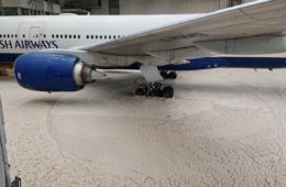 British Airways foaming incident