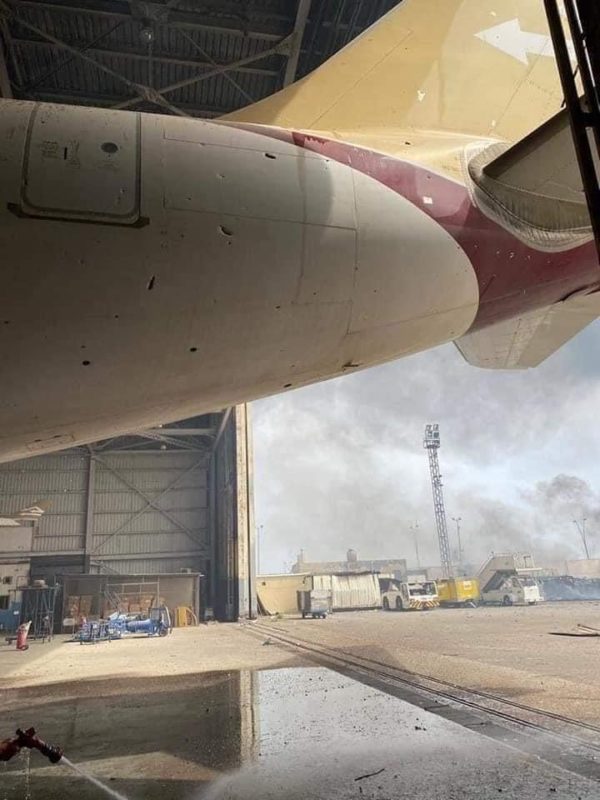 Attack on Libyan Airlines Plane in Mitiga Airport, Libya