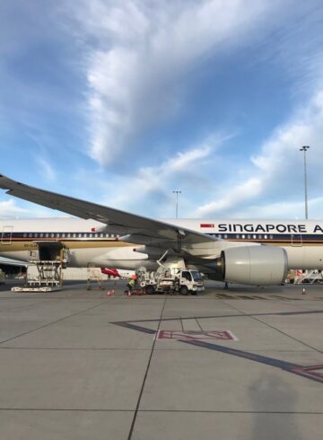 Singapore Airlines A350 cargo