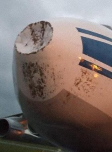 Volga Dnepr An-124 Damaged Due to Lightning Strike