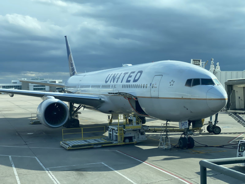 N777UA, The first B777 delivered to United Airlines