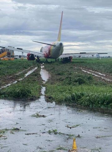 VietJet A321 Veered Off Runway