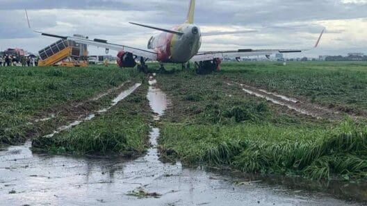 VietJet A321 Veered Off Runway