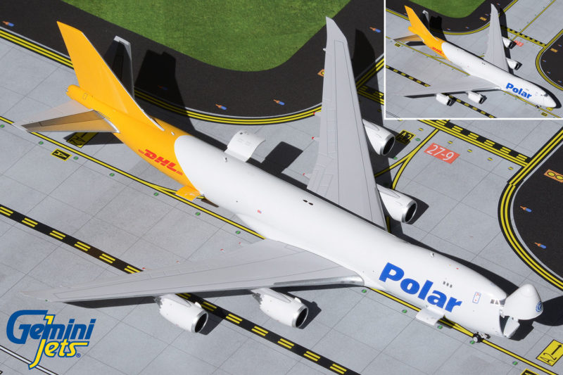 Polar Air Cargo/DHL Boeing 747-8F (Optional Open Doors) N853GT
