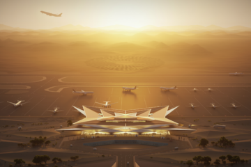 Saudi Mirage Airport Amaala