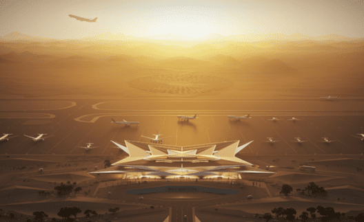 Saudi Mirage Airport Amaala