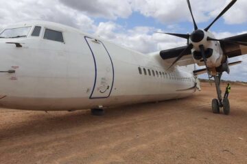 Kenyan Fokker 50 crash Somalia