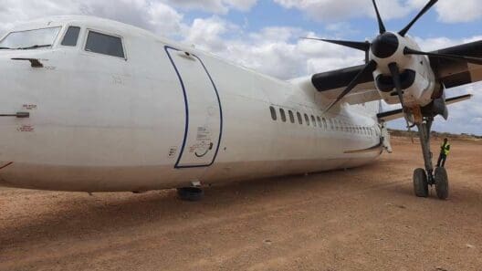 Kenyan Fokker 50 crash Somalia