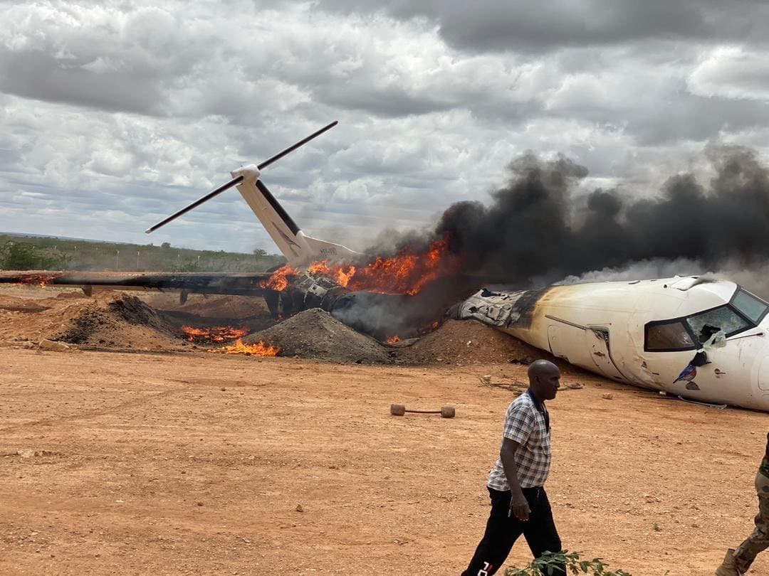 Plane Crash Beledweyne Somalia