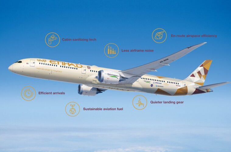 Boeing EcoDemonstrator Etihad