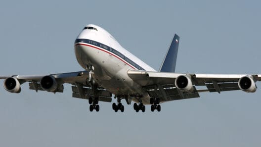 Iran Air Force B747 Damaged
