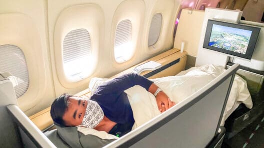 Lufthansa 747 First Class