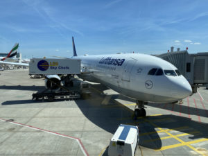 Lufthansa Business Class Flight