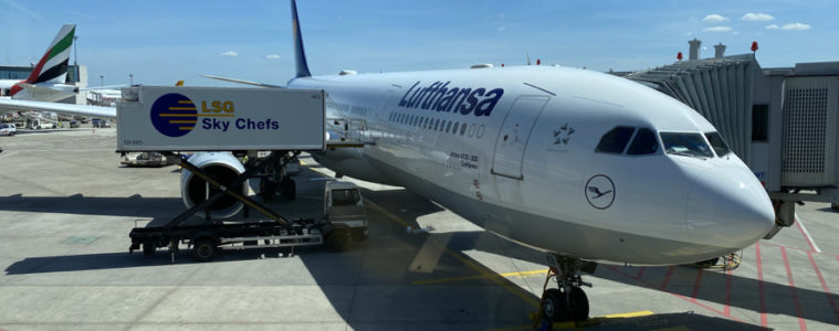 Lufthansa Business Class Flight