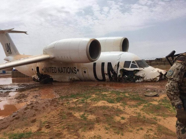 United Nations Plane Crash Mali