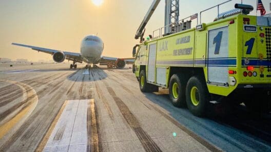 FedEx B767 Emergency Landing LAX