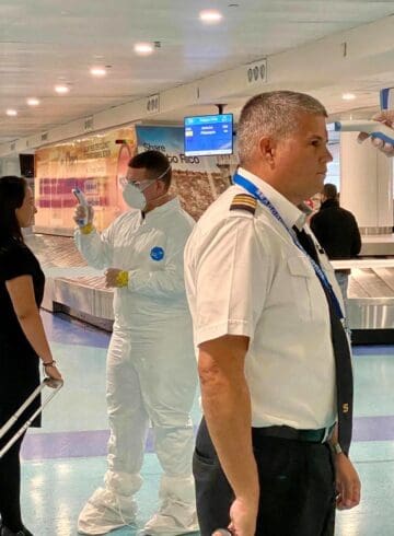 US COVID Test Arriving passenger