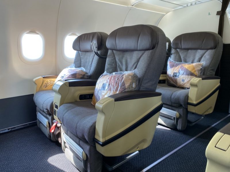Etihad A321 Business Class Seat