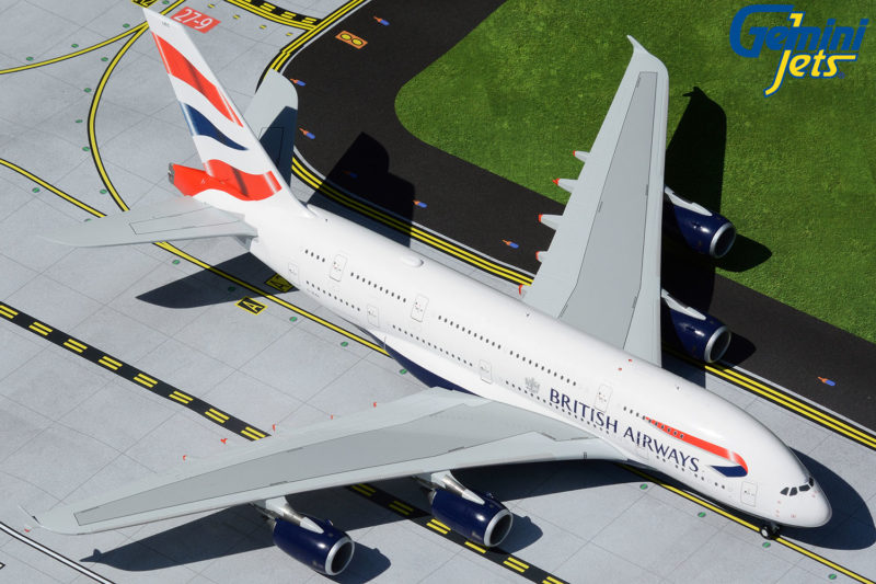 GeminiJets G2BAW905 1:200 British Airways Airbus A380 G-XLEC