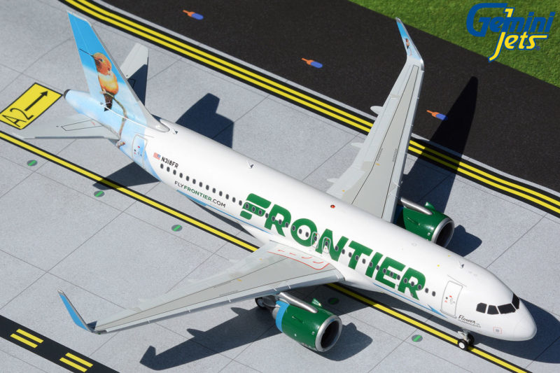 GeminiJets G2FFT897 1:200 Frontier Airbus A320neo N318FR