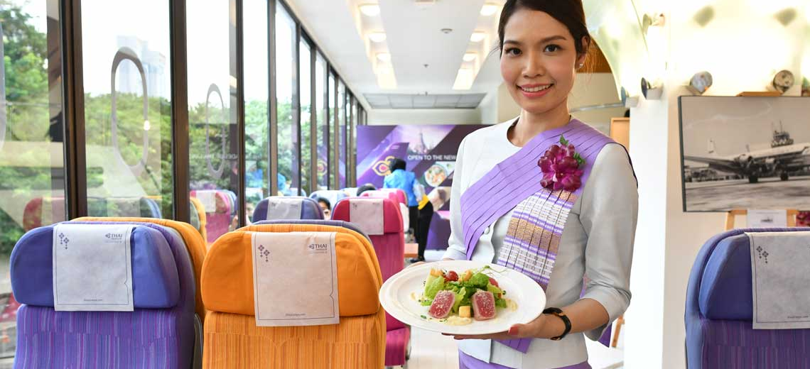 Thai Airways Restaurant Bangkok