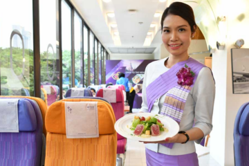 Thai Airways Restaurant Bangkok