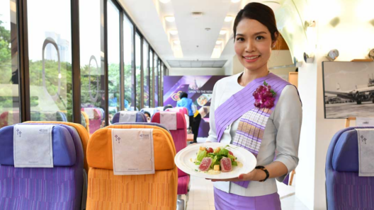 Thai Airways Restaurant Bangkok