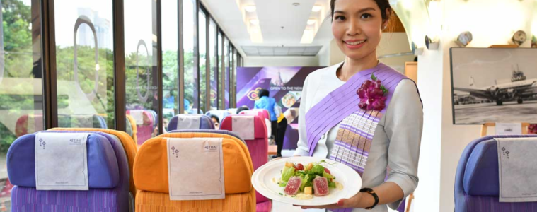 Thai Airways Restaurant Bangkok