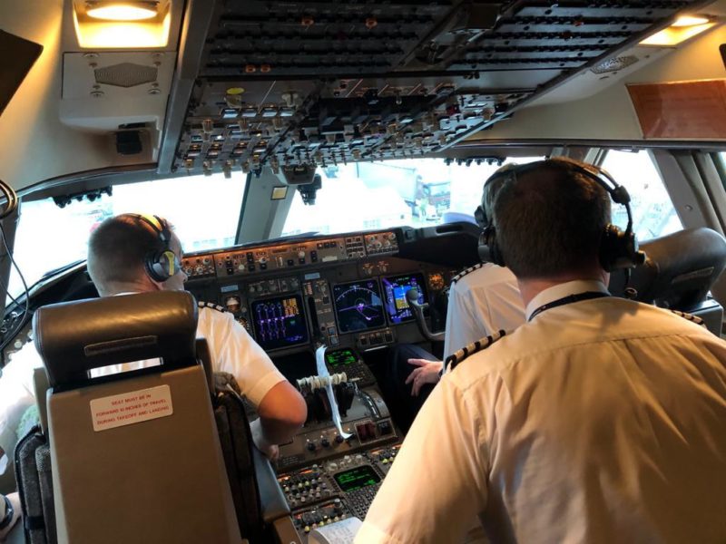 Final BA 747 Cockpit