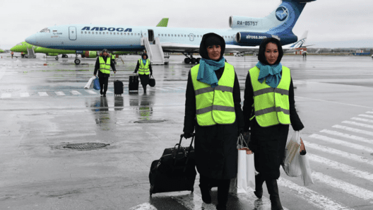 Tupolev Tu-154 Performes Last Civil Flight in Russia