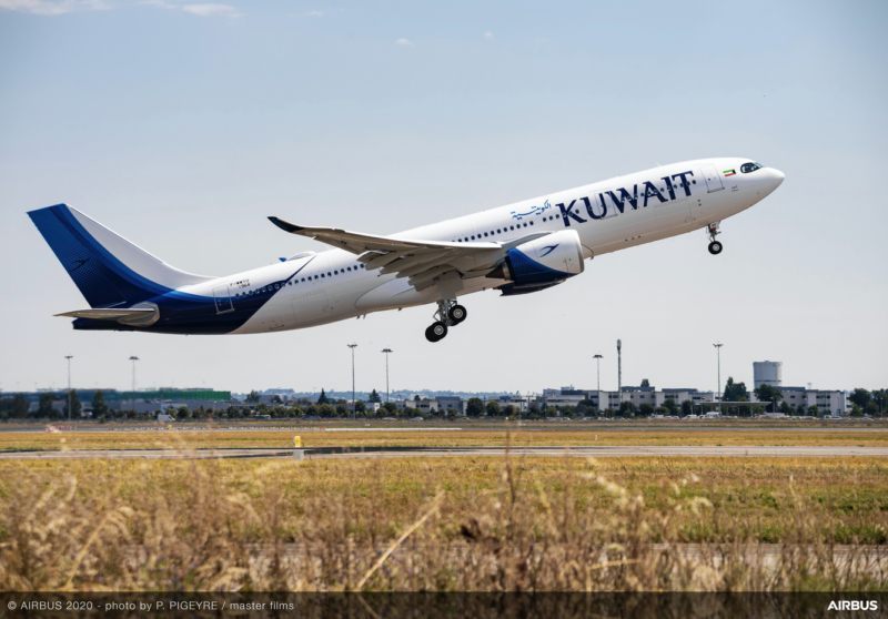 Kuwait Airways A330-800neo Photo: Airbus