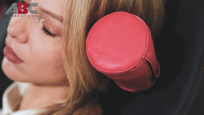 a close-up of a woman's face